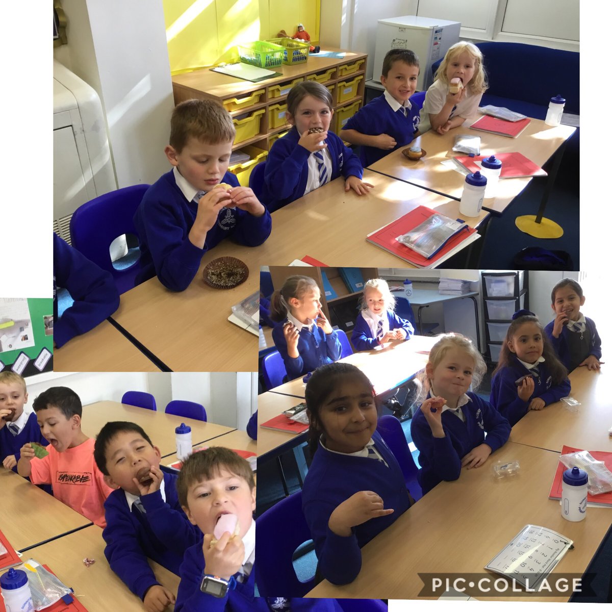 Year2sunnybank's tweet photo. We had a lovely day for our #MacmillanCoffeeMorning, raising money for @macmillancancer. Thank you so much for your kind donations - it is very much appreciated 🎂🍰🧁🍩🍪 #cake #HappyFriday #charity #somuchcake https://t.co/wptRCUredS