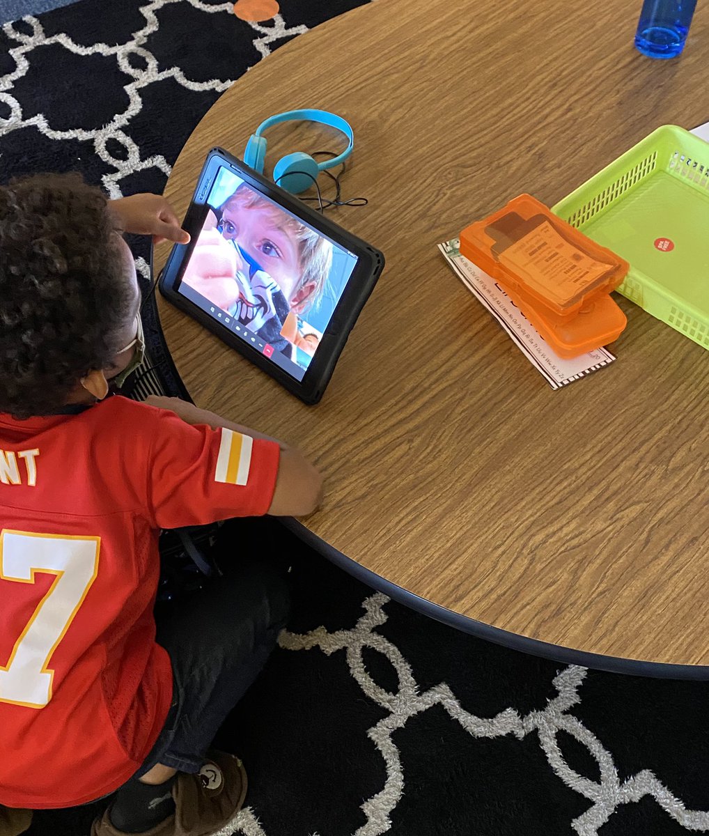 COVID can’t stop us from meeting with our <a href="/TheLeaderinMe/">The Leader in Me</a> leadership family! They got to virtually meet their 4th grade buddies from <a href="/MsBeck22/">Ms. Beck</a>’s class today! <a href="/leahmmcopeland/">Leah Copeland, Ph.D.</a> <a href="/WinnwoodRocks/">Winnwood Elementary School</a>