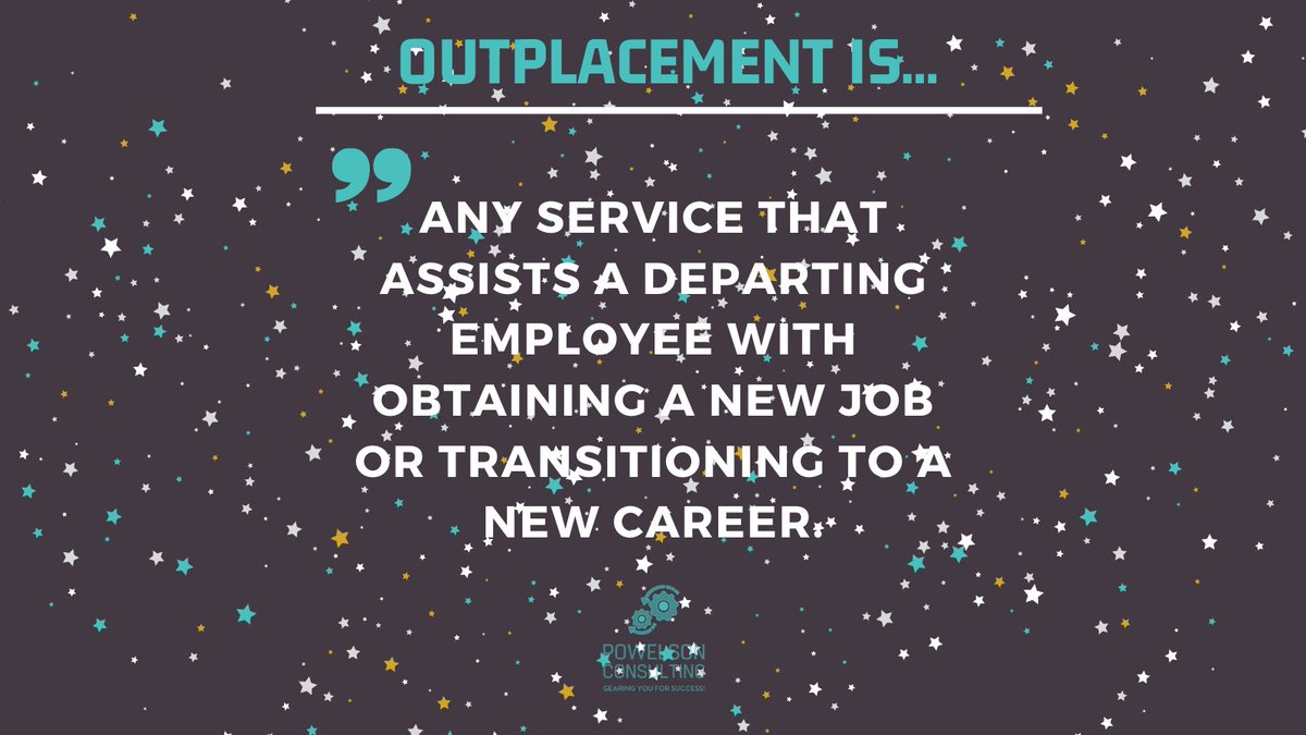 PowelsonConsul2's tweet image. Not 100% sure what #outplacement entails? This is our quick and handy explanation!
#definiton #service #job #powelsonconsulting