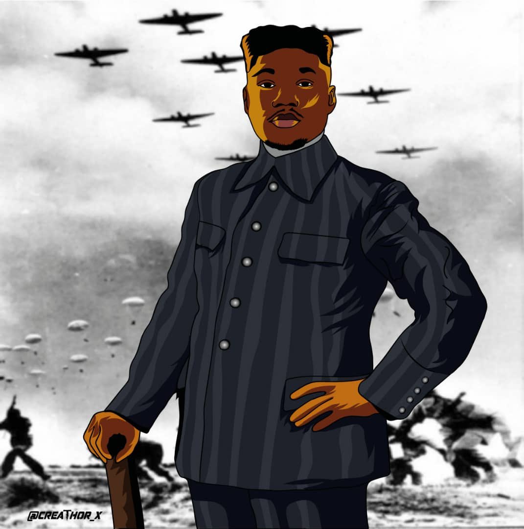 El_Bekri_'s tweet photo. Art commission for @omzodollarPMC 🖼 🔥✍🏾 thanks for your support.
:
#omzodollar #dictature2 #coverart #coverartwork https://t.co/xtnLYPOAYN