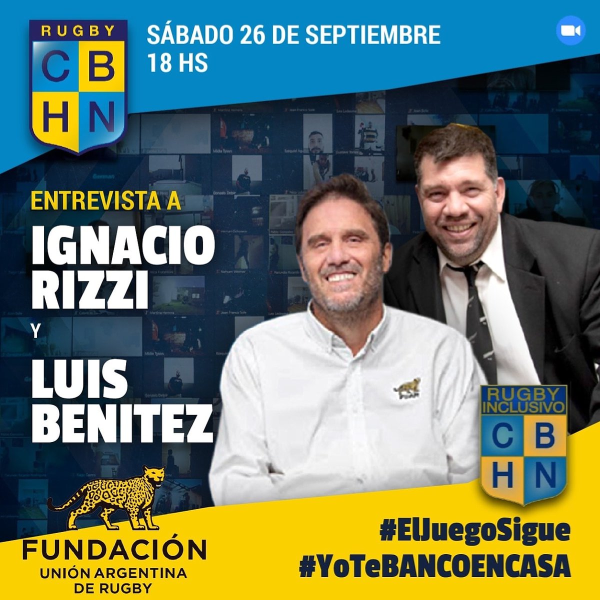 Sumate a la Entrevista de la FUAR, "El Juego Sigue".