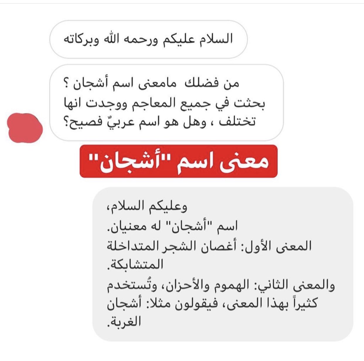 لغتك الجميلة On Twitter أشجان