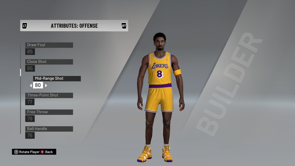 11-12 Westbrook:2K mid range rating: 8897-98 Kobe Bryant:2K mid range rating: 8085-86 Michael Jordan2k mid range rating: 75 #NBA2K21   where accuracy doesn't matter.