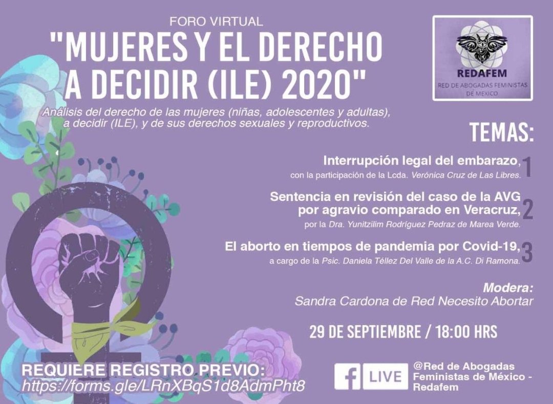 enmaobrador's tweet photo. Desde la #Redafem @arelyfeminista @TejiendoEquidad @ternuraradical @FanyDuarte33 @ISBeauvoir @ZaaTerciopelo @launicaGatti @VocesFeminista @lavivianaleyva @Cannis_Vulpes @FridaGomezP @conejofemininja @QuikaSalinas @msalguerb @LasLibres @MxMareaVerde @MareaVerdeHgo @mareaverdeqroo https://t.co/4i4LspuVzL