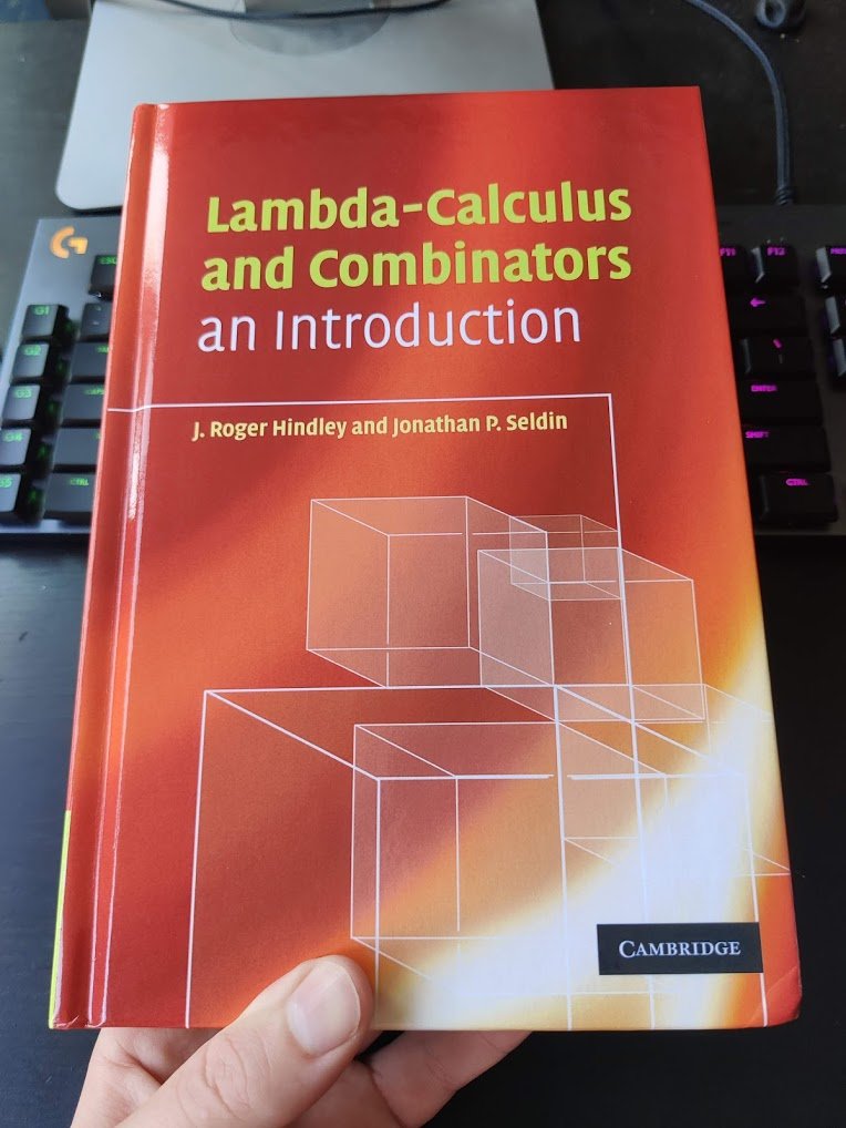 code_report's tweet image. Arrived in the mail today. Looking forward to finding time in 2021 to read🙂 Will be giving a talk called "Discovering Combinators" at some point #combinators #schonfinkel