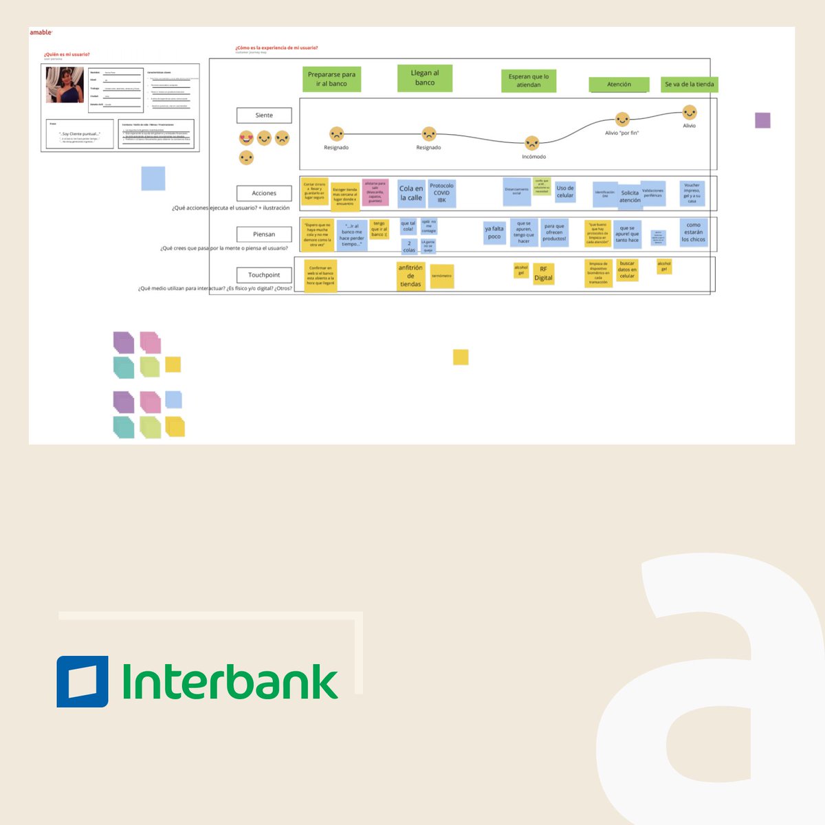 amable_'s tweet photo. La formación con sentido también es digital.
Entre junio y julio hemos llevado a cabo un curso de Diseño Centrado en las Personas con el área de Procesos y Proyectos de Plataforma de Atención al Cliente de Interbank. 

#AmableLatam #Taller #DiseñoCentradoEnLasPersonas #Interbank https://t.co/JK7qkzQrsw