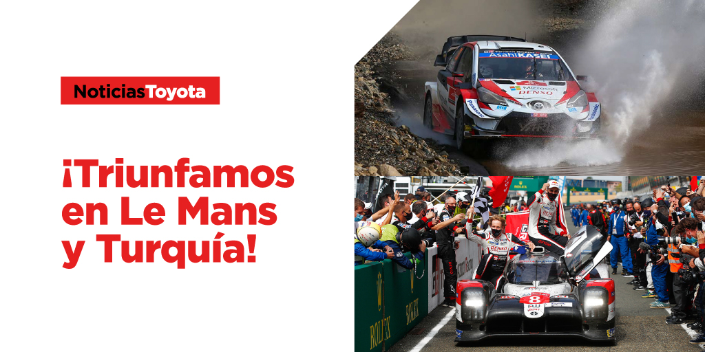 ¡Nada nos detiene! Hemos conseguido el primer y tercer lugar en el circuito de Sarthe y el primer lugar en el Rally de Turquía. Una gran noticia para demostrar que la calidad y poderío del equipo WEC sigue acelerando. Mira la nota de prensa completa en bit.ly/2GeRSKH