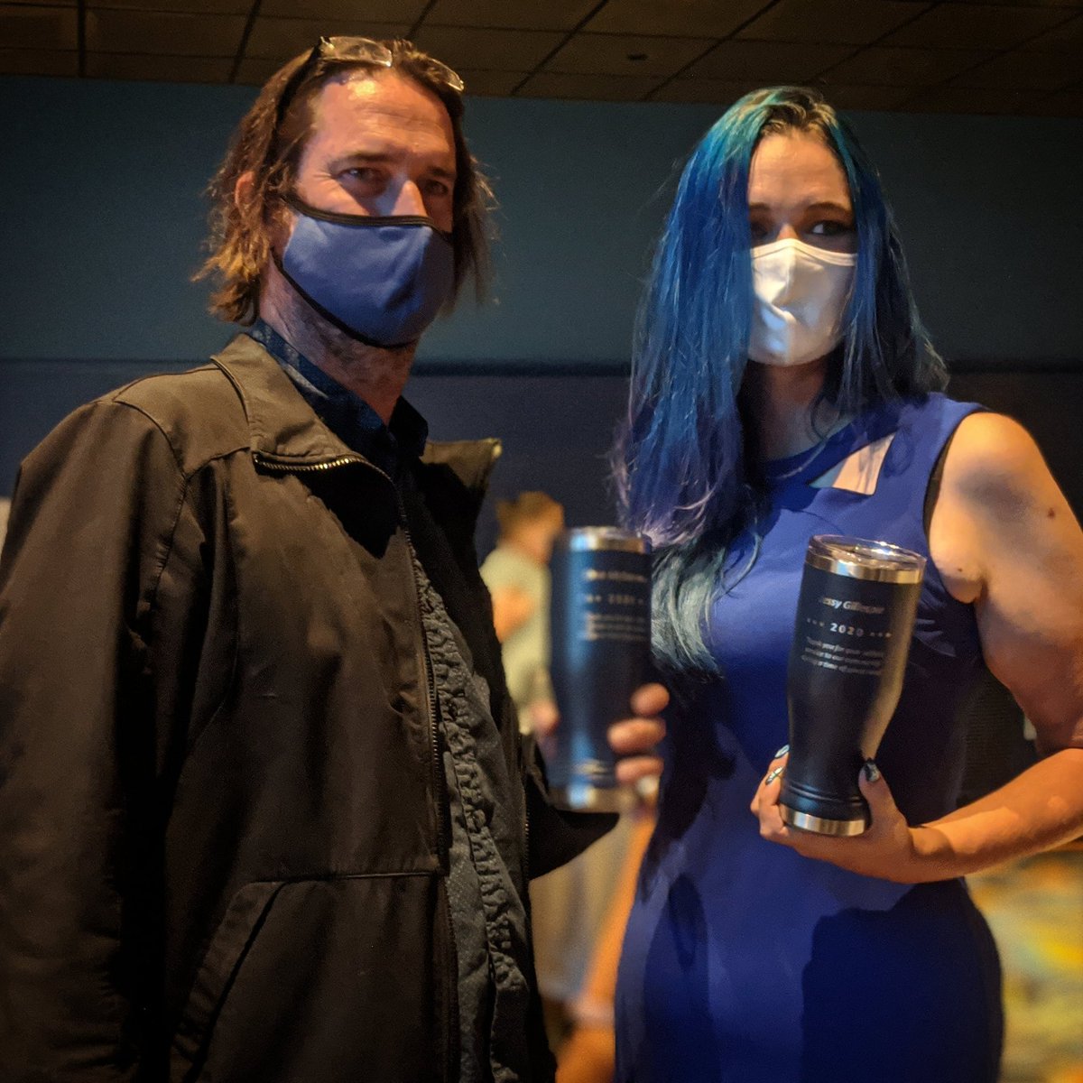 InfamousWS's tweet image. So happy to have shared in the experience of seeing some of our favorite people nominated as Patriots of the Pandemic from the Bossier Chamber of Commerce, for their service to our community during the COVID crisis. #community