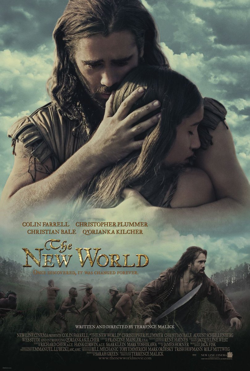 63. The New World (2005) dir. Terrence Malick