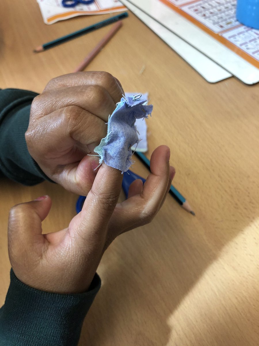 ClassEngland's tweet photo. We had fun making our finger puppet prototypes in DT  #funwithfabric https://t.co/znCGTbG4AJ