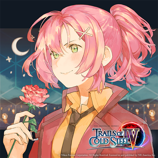NISAmerica's tweet image. In the face of despair, Juna is among the first to fight for hope. This icon is the final result from your votes on Twitter! What do you think? Also, get ready for the release of #TrailsofColdSteelIV on October 27 by preordering the Frontline Edition: (bit.ly/BuyTOCS4)
