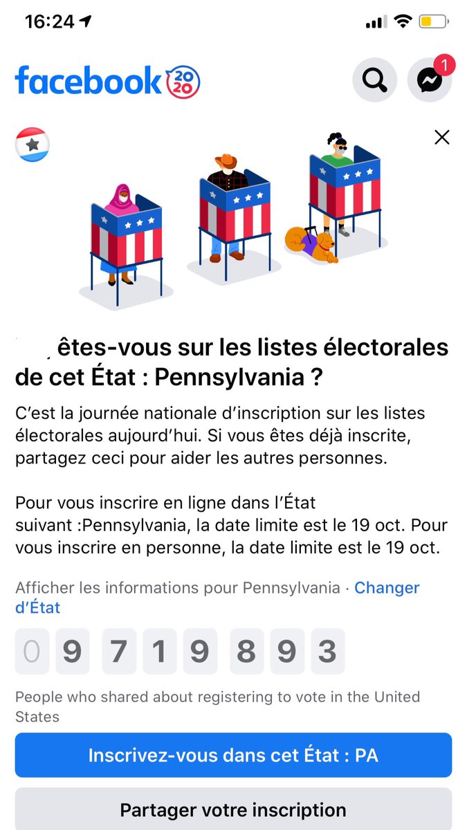 NadiaYonker's tweet photo. J-39 de l’élection présidentielle américaine: un feed sur toutes les publicités politiques auxquelles je suis exposée sur mes réseaux sociaux. #Election2020 #politicalad #USElections2020 #presidentialcampaign 

PS: je n’ai pas le droit de vote ici https://t.co/iCheYgwdZ4