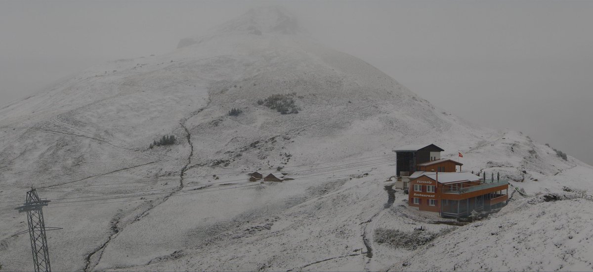 Huch -  jetzt war doch erst der Herbstanfang oder irre ich mich in der Jahreszeit? #fürenalp #engelberg