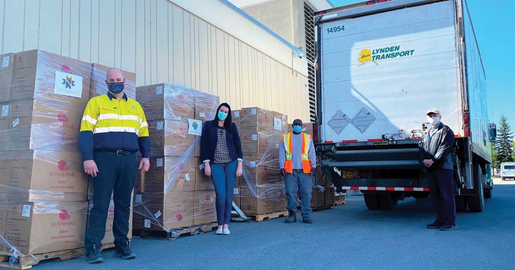 nickinlogistics's tweet photo. Lynden delivers PPE to frontline medical workers in Alaska https://t.co/hQN6qR7OsS #logistics https://t.co/qlXxHsmjhv