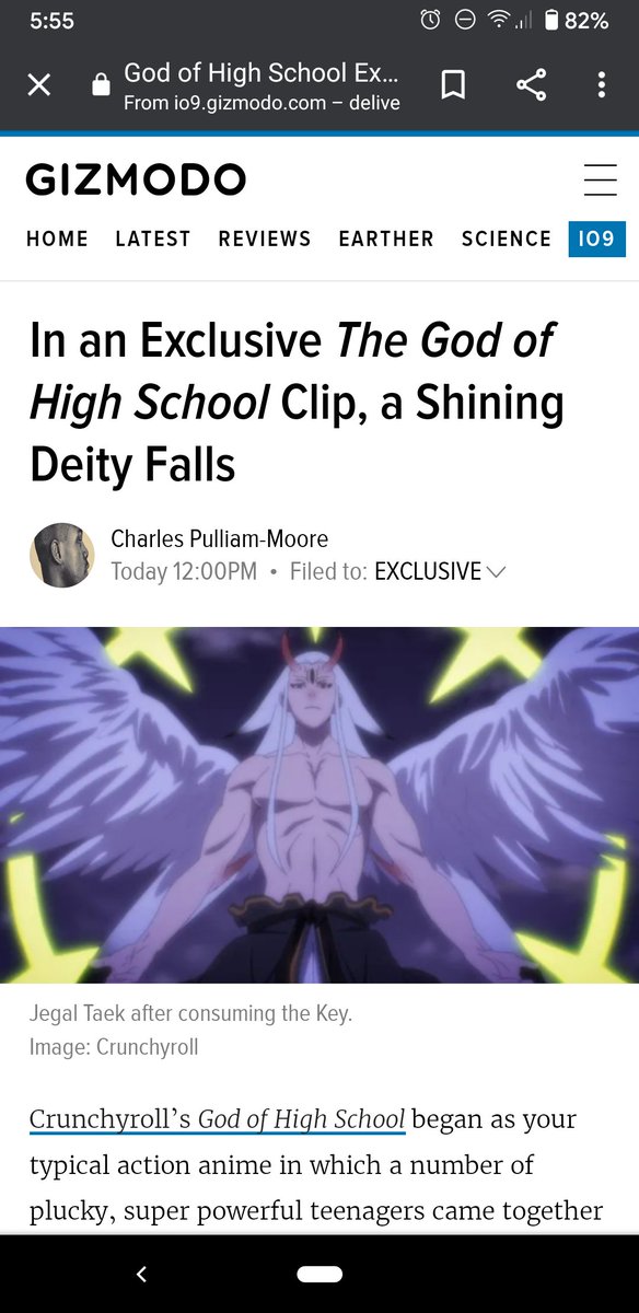 God of High School Exclusive Clip, a Shining Deity Falls