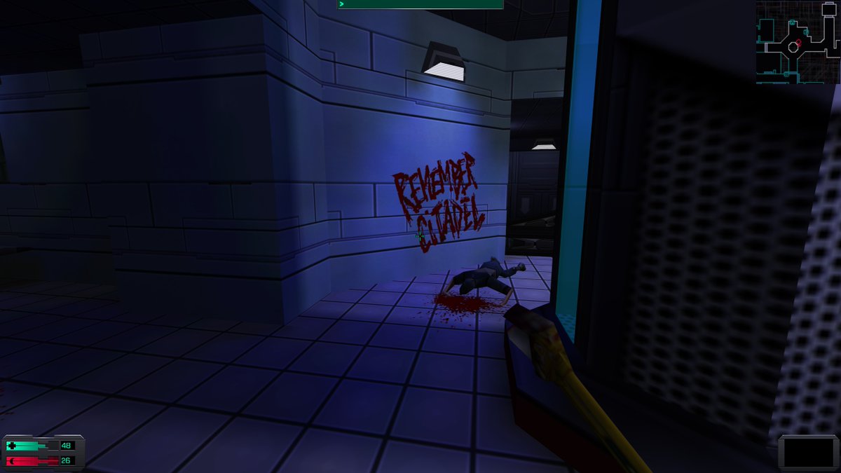 tonius42's tweet image. OK I made a mistake, I grew up here- REMEMBER CITADEL
#SystemShock2
#Boomercore
#indiedev #indiegame #horror #horrorgames #HorrorFamily #horrorcommunity #youtube #youtubelive #youtubegaming #Fps #RETROGAMING #RetroGames