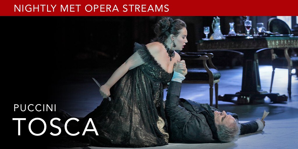 MetOpera's tweet photo. 1/ Tonight, @SonyaYoncheva headlines our Nightly Met Opera Stream of Puccini’s Tosca. Available September 25 at 7:30PM ET until September 26 at 6:30PM ET.
📸 Ken Howard
Watch: https://t.co/lZGyBIpU2o https://t.co/5jb2FjdC1c