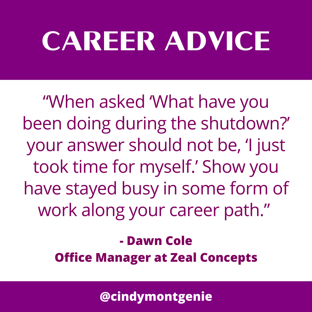 What HAVE you been doing during the shutdown? What are some of the ways in which you can reinvent your new skills and experience? Did you launch a business or start a new gig? Tell us below!
.
.
.
.
.
.
#cindymontgenie #futureofwork #executivecoaching #executivecoach #leadership https://t.co/j0yMnLelTI