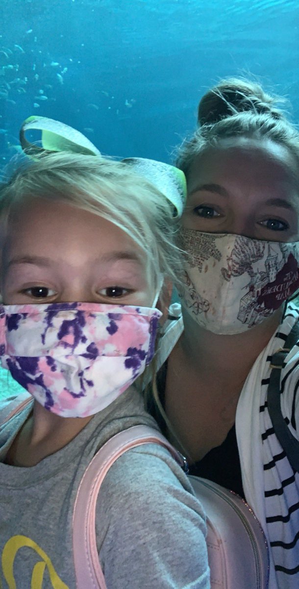 Spent #nationaldaughtersday with my carbon copied, mini me today at the #texasstateaquarium then walked every aisle of #athome 💗