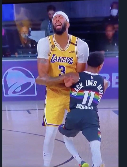 When you’re 6’11 250 and Monte Morris runs into you🧁🧁🧁