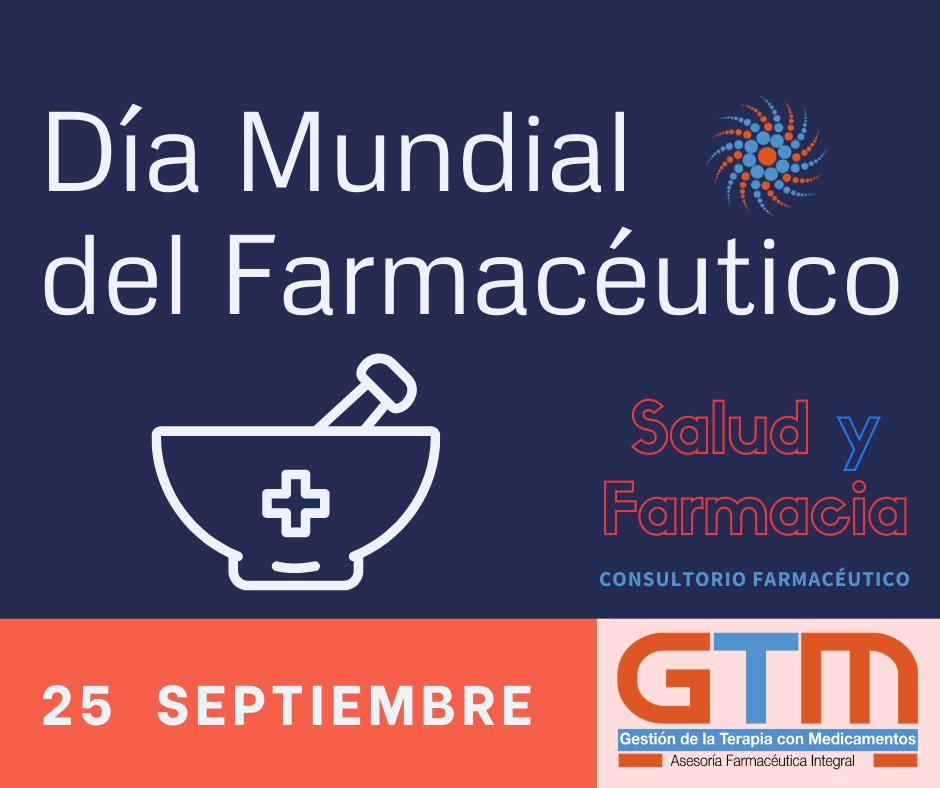 mbogantes11's tweet photo. Con orgullo y pasión, felicito a todos mis colegas profesionales en farmacia alrededor del Mundo.

Transformando la Salud Global, 25 septiembre Día Mundial del Farmacéutico.
@FIP_org #WPD2020 #WPD20 https://t.co/EPyNj3APsi