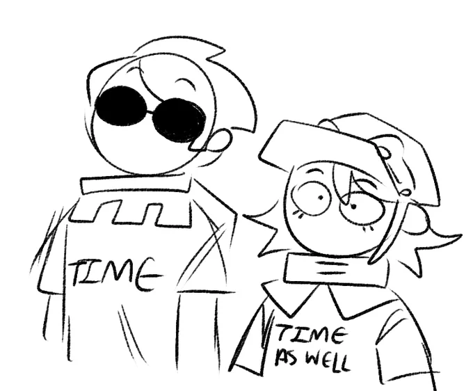 Bonus bc I like drawing me n Dave 