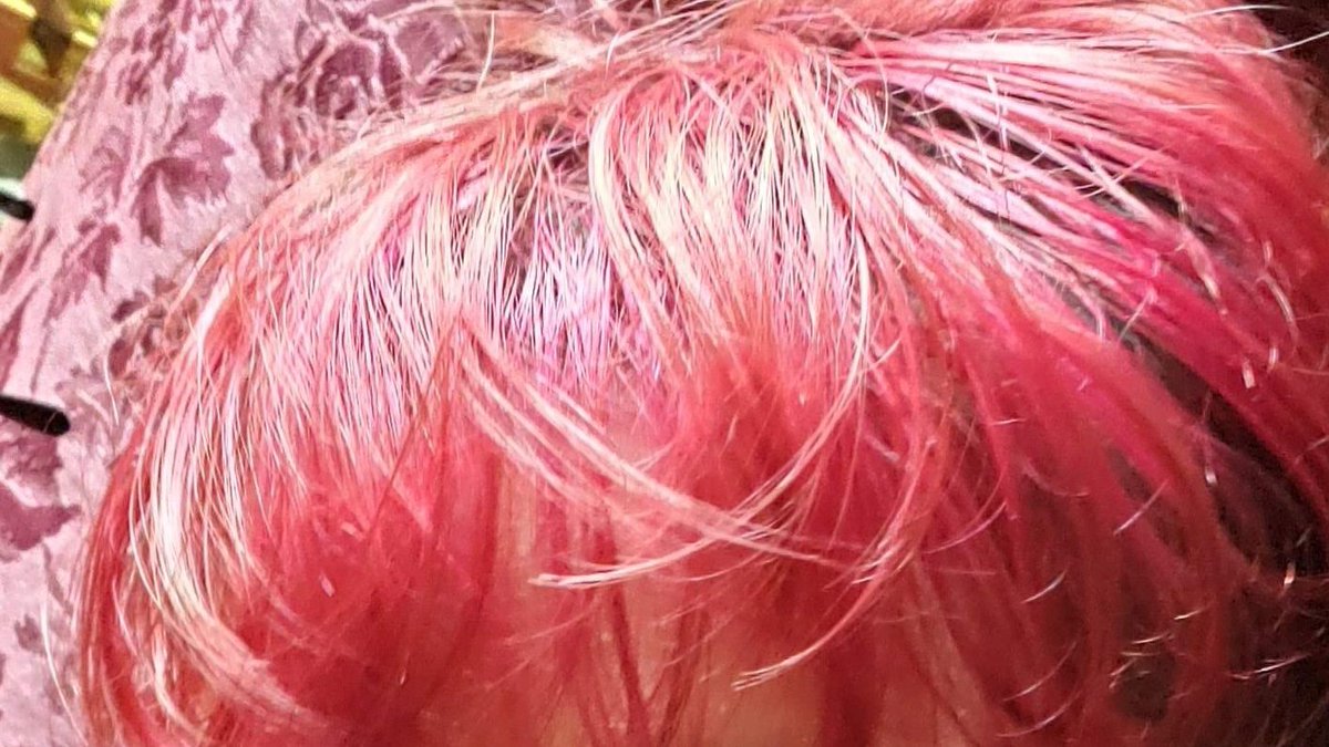 pink / orange