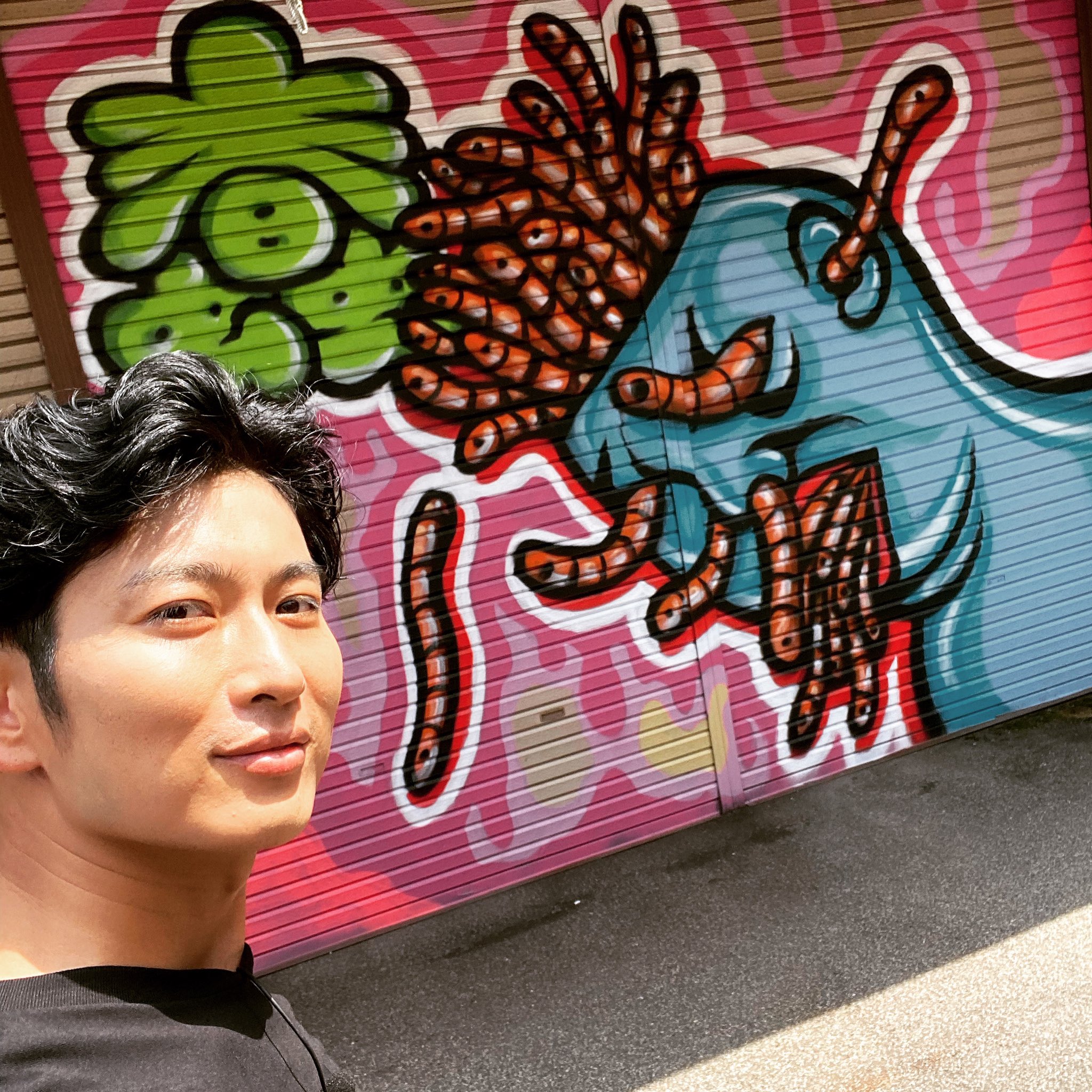 松田悟志 ハチワ蓮に変身中 くっきーさんの絵と プレバト スプレーアート 野性爆弾 くっきー さん T Co Xfo0jylz7m Twitter