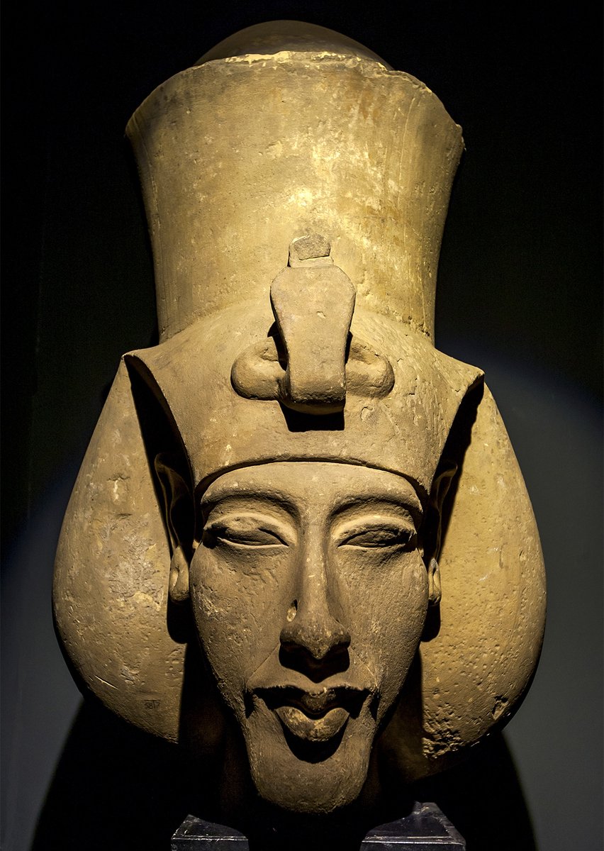 Amenhotep went ALLL IN on ATEN, changed name to AkhenATEN, called himself a Deity (1st Pharaoh to do so) Temples belonging to Amun? He closed them or made its priests worship Aten.He even made Aten the ONLY God, introducing Monotheism & made his own city...4/14