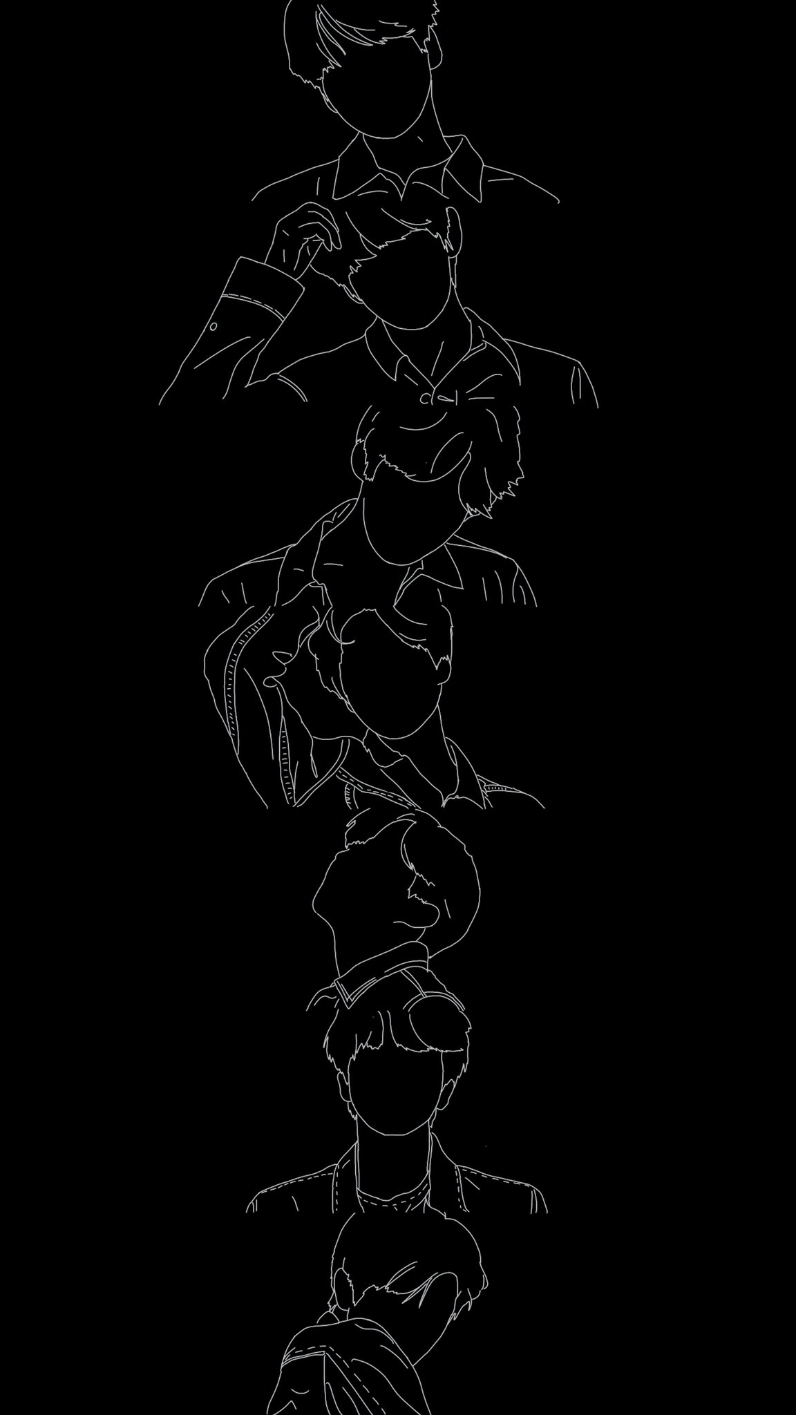 ｿﾛ 𝐅𝐀𝐊𝐄 𝐋𝐎𝐕𝐄 𝟏 Btsfanart Btsfanarts Bts加工 Bts配布 Bts線画 Bts壁紙 Ss Paper ロック画面にも使えるのでぜひ