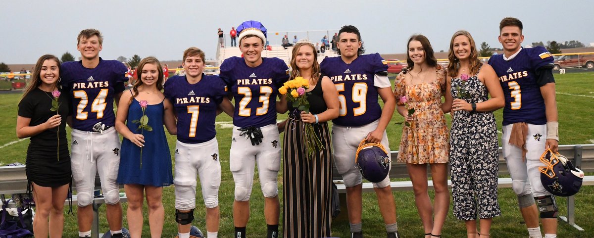 Alburnett Homecoming 2020.  Congratulations to all!