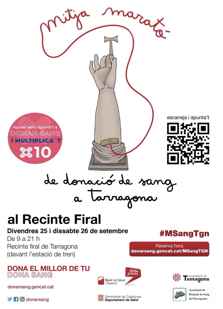 coloursfantasy's tweet photo. Encara esteu a temps !! Demà dissabte de 9h a 21h, doneu el millor de vosaltres, #donasang al Recinte Firal de #Tarragona #MSangTgn @donarsang #SantaTecla https://t.co/kP1D52oiC8