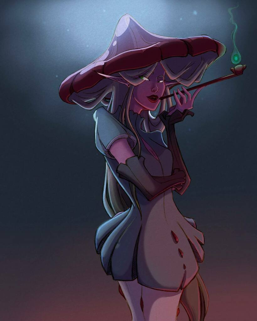 D2artz's tweet photo. The sporific host #themushroomwitch is here! “I have and announcement my dears! The editing of the story #gthos is finally complete. Now on with the review of the edits and putting it all together!!” Peace #love and stay #creative! https://t.co/MZOMf821oD https://t.co/bGHJNsTLZa