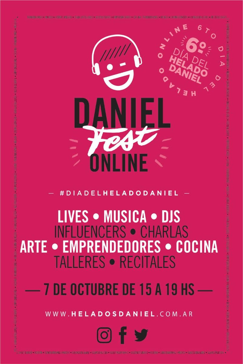 LA 6º EDICIÓN DEL DÍA DEL HELADO DANIEL @heladosdaniel
https://t.co/pAyO3cpYkV…el-helado-daniel/ https://t.co/5YkrkG5O0l