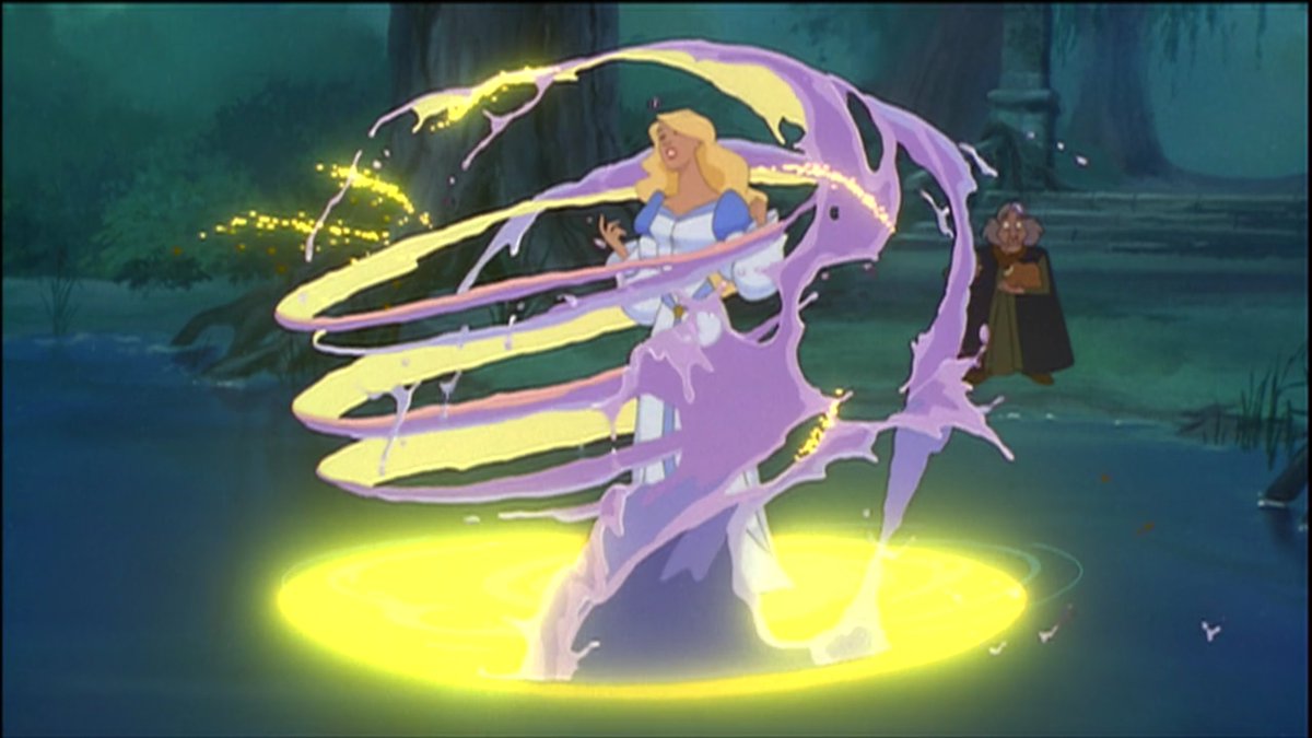 tell me Odette's transformation isn't the prettiest animation concept in the history of princesses, I'LL WAIT