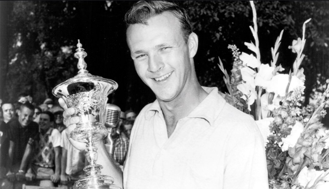 4) After his Coast Guard service came to an end in 1954, Arnold Palmer decided to enter the U.S. Amateur Championship. Palmer won the event, impressing everyone in the process. "He's going to be a great player some day. When he hits the ball, the earth shakes." - Gene Littler