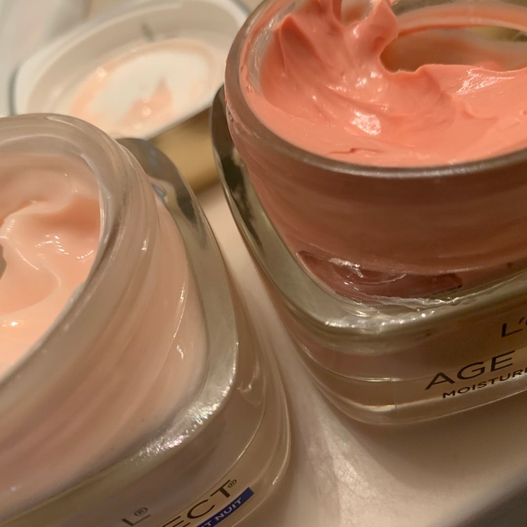 CaywoodAmy's tweet photo. The creams are a beautiful pink/rose colors and they smell fabulous  #InfluensterAwards2020! https://t.co/5vyJ52KqLO https://t.co/saOV9ONDRp
