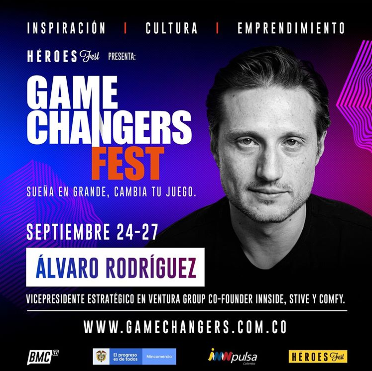 Increíble Charla de Alvaro Rodríguez! #GameChangersFest🚀🔥

"Hay que también tener FÉ en el emprendimiento."

#BeAGameChanger <a href="/Heroes_Fest/">Héroes Fest</a>