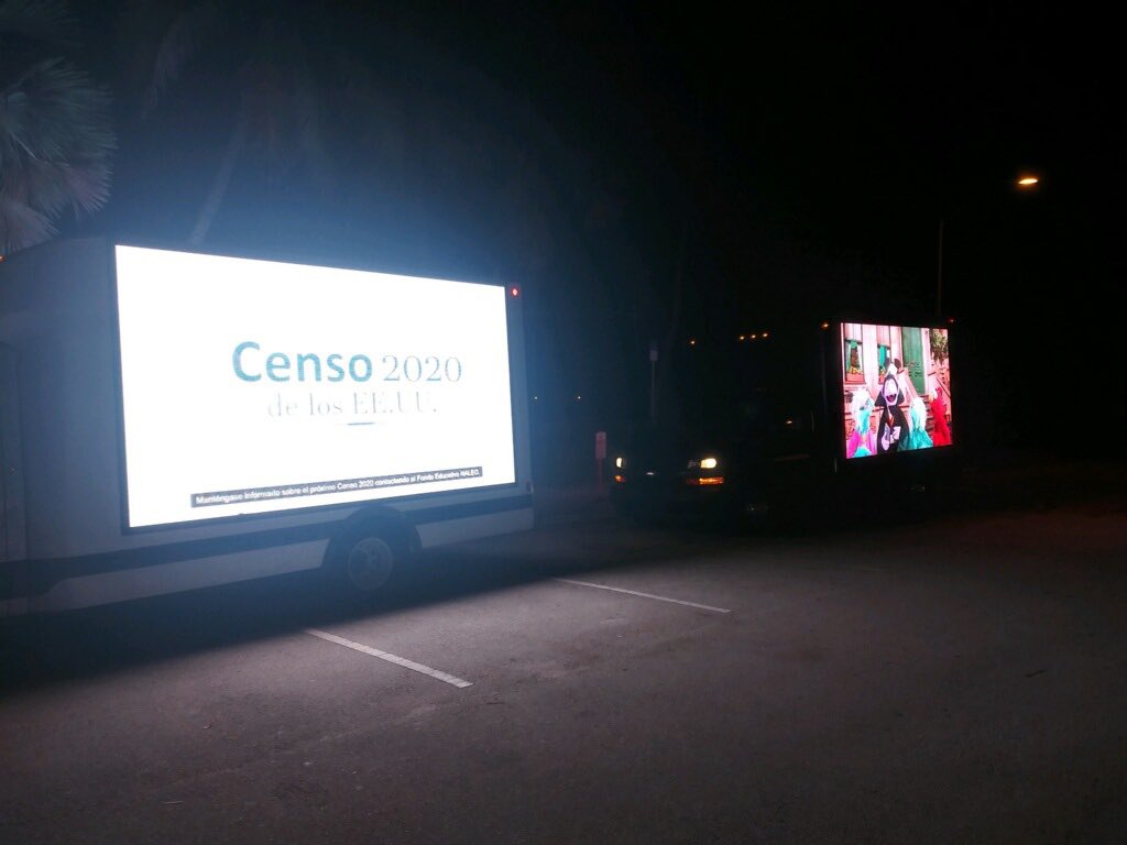 ilumads's tweet photo. #census2020 in #miami #dade #getnoticed #dooh #ooh For #nationwide booking contact #teamilum at 1-844-344-ILUM https://t.co/cLgxeh8URp