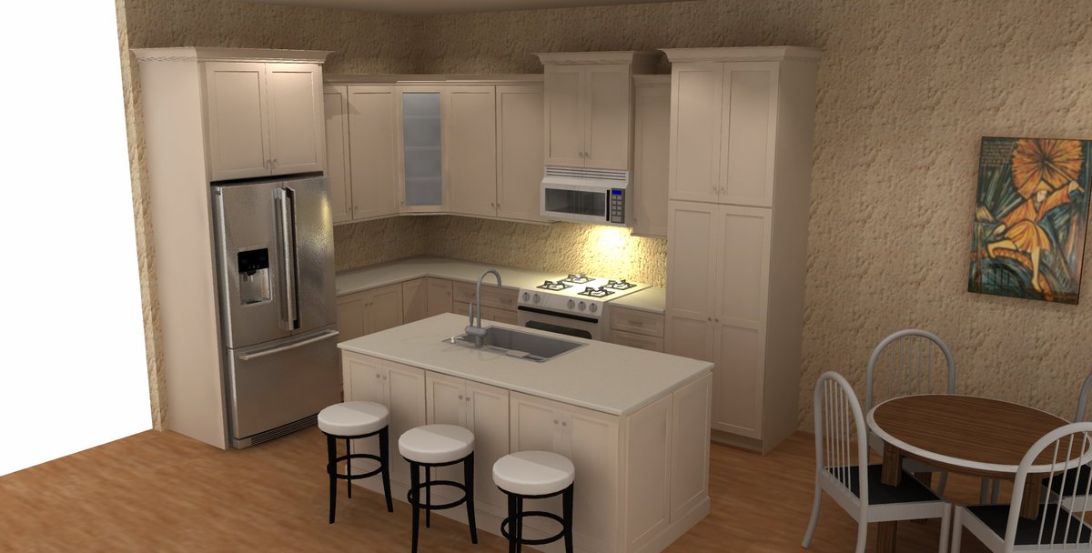 Another Happy Customer.  #LagunaHills6628 #KitchenDesign #ThomasvilleClassic #ViateraQuartz