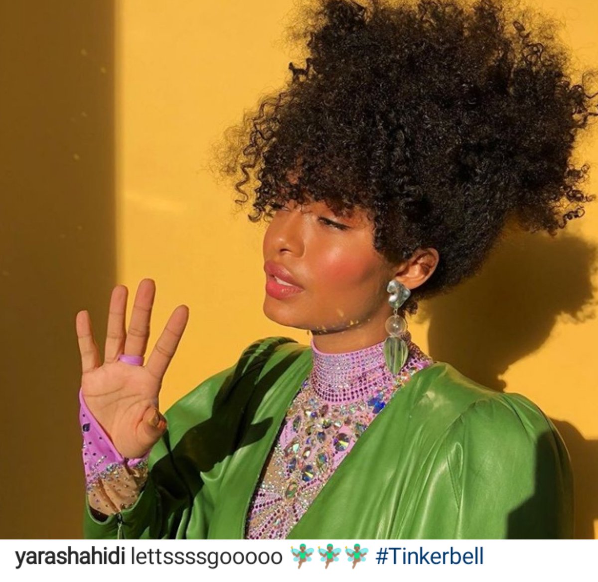 yarashahidibr's tweet photo. 📸 | vocês estão vendo ela voando ai ? 

Yara via instagram confirmando seu papel como Tiker Bell no live action do Peter Pan https://t.co/dCuKHk6QWJ