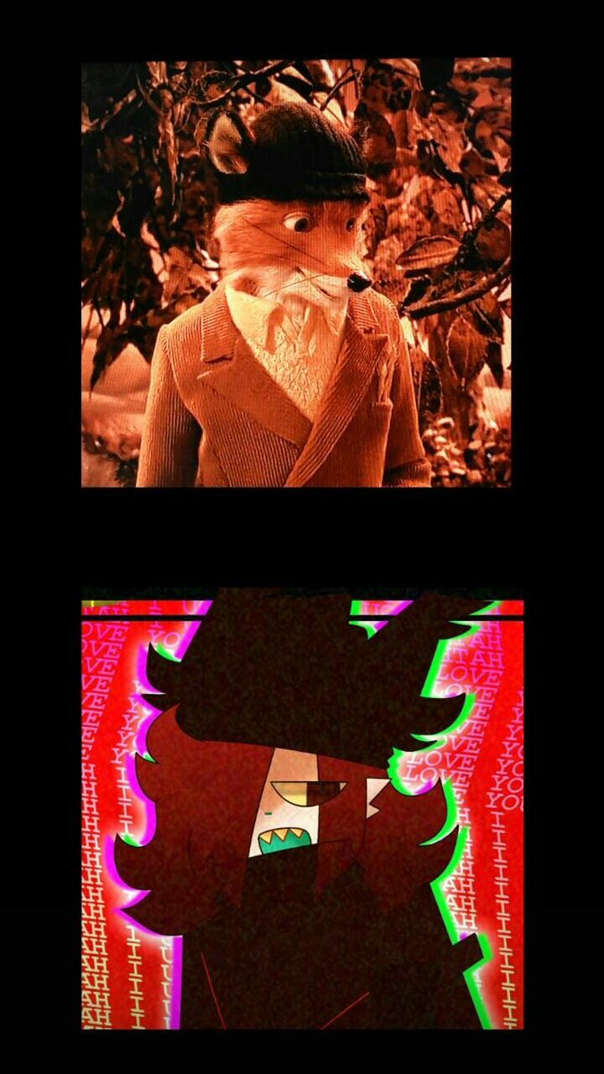 EvilfoxA's tweet photo. Mr. Fox and Af https://t.co/BmGUXdYiv8