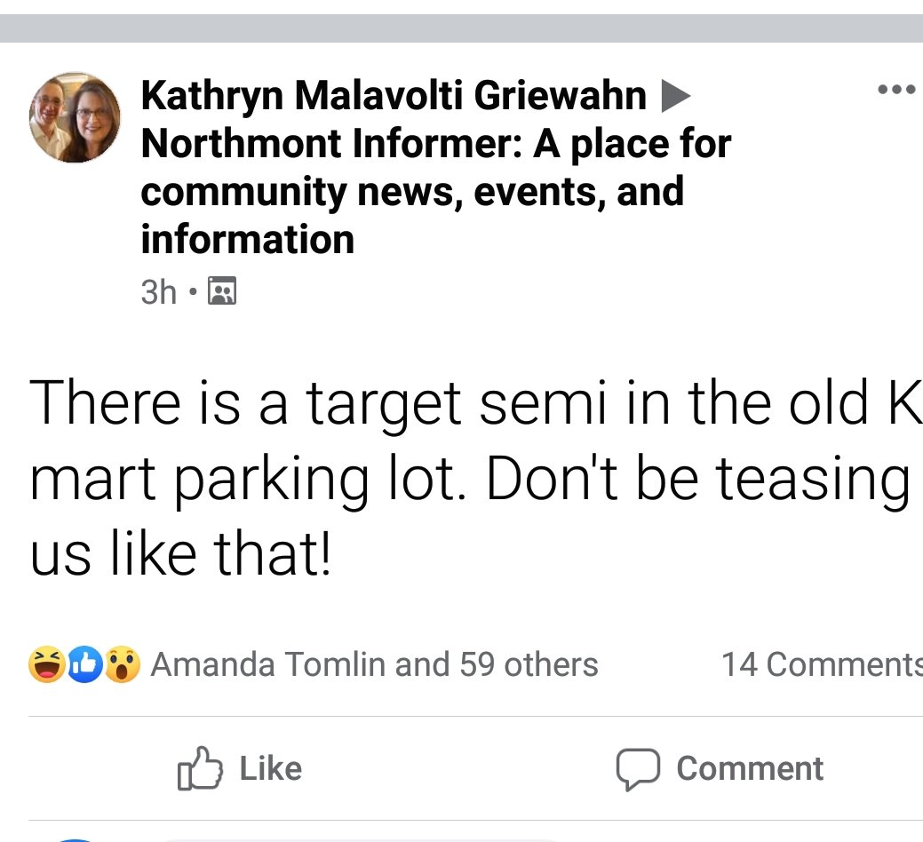 Love that my community wants a Target so bad. <a href="/Target/">Target</a>