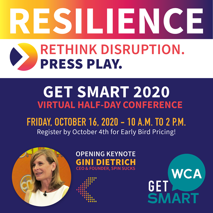 WomenCommAustin's tweet photo. Speakers Announced! This year’s GET SMART conference offers something for everyone, so spread the word! Early Bird registration is open through Oct. 4. Learn more here: https://t.co/do07EHfLG4 https://t.co/lIoVM0rcf3