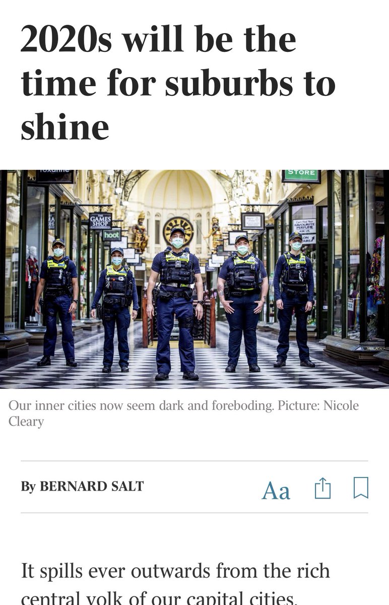 BernardSalt's tweet image. The work from home response to coronavirus could change the narrative of urban life.  Many will return to commuting, but some (perhaps many) will not.  Suburbia is activated as workers live, work &amp;amp; play within 20-min cities.  See (p/w) lnkd.in/gHGt6g2 #urbanplanning