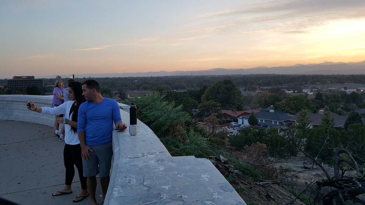 I am definitely doing my best  #fatbearweek training by ruining the background of someone's Instagram moment by shoving vinegared pork down my gullet on the wall of the scenic overlook,BUT WINTER IS COMING I NEED THE MASS.