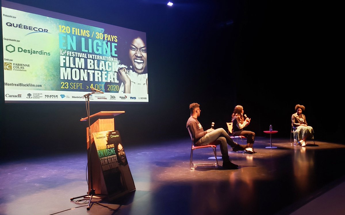 filmblackmtl's tweet photo. Le FIFBM dans les Quartiers - présenté par @desjardinscoop: Ciné-Causerie à La Maison Culturelle et Communautaire de Montréal-Nord avec @Fitweathergirl
@fabricevil @CarmineDufour.
-
Le Festival se poursuit jusqu'au 4 oct 2020 - EN LIGNE!
https://t.co/kV6IdxUpFB #MIBFF20 #FIFBM20 https://t.co/5xXisl8m3R