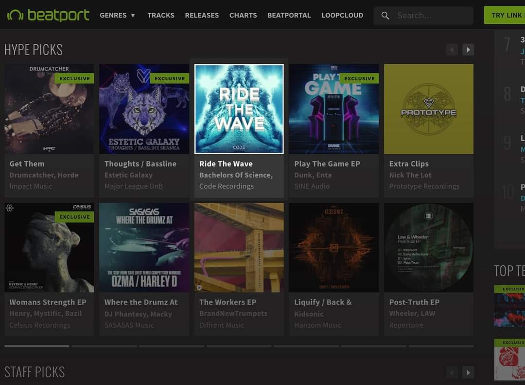 coderecs's tweet image. Big up @beatport for featuring our latest single RIDE THE WAVE from Eko Zu, MC DRE &amp;amp; Bachelors Of Science in their Hype Picks. Go grab your copy!              --&amp;gt; smarturl.it/RTW_CODER019