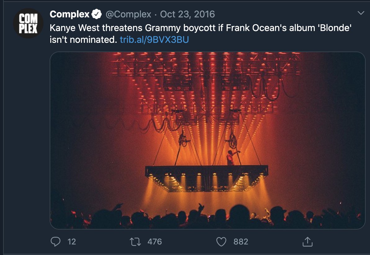 didjesusdrop's tweet photo. never forget how much respect Kanye had for one of the greatest albums ever made https://t.co/pEMFwWaXHB