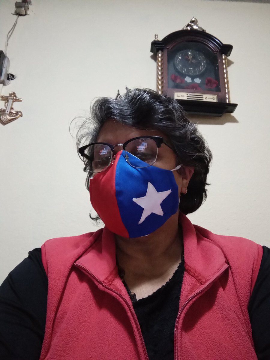 Mi nueva mascarilla, gracias Carmen Flores